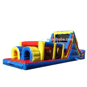 Commercial kids inflatable obstacle course for sale outdoor toys inflatable obstacle course equipment