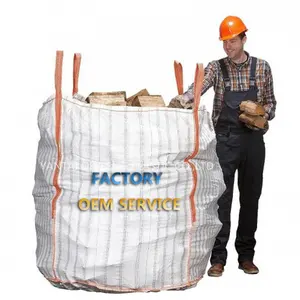 ventilated jumbo firewood custom breathable mesh big bulk bag 1500l 1,5m3 for packaging and storage onion 1000kg