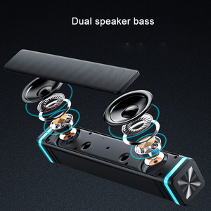 Pequeño altavoz portátil Blue tooth 5,0 inalámbrico RGB 6W 600mAh PC Computer Gaming Gadgets Laptop escritorio Hifi altavoz - Product Image 4