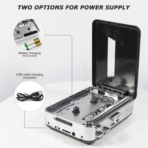 Lecteur de cassettes stéréo personnel portable le plus vendu, ancien lecteur de cassettes, enregistreurs de cassettes, lecteurs de cassettes avec conversion de <span class=keywords><strong>cassette</strong></span> en format MP3 - Product Image 6