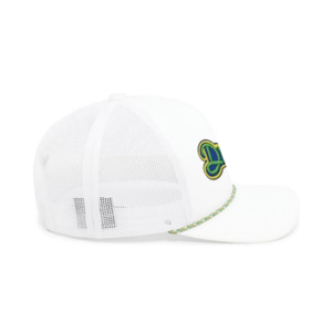Casquette de camionneur à bord incurvé 6 panneaux structurée OEM Vente en gros Broderie personnalisée Patch Logo Dos en maille respirante pour les sports d'extérieur - Product Image 6