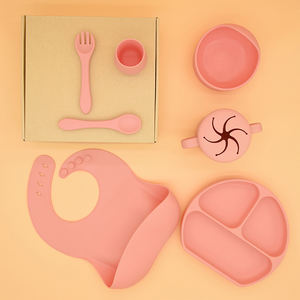 BHD — <span class=keywords><strong>assiette</strong></span> alimentaire pour bébés, OEM 2021 sans BPA, rester en place la vaisselle des enfants en bas âge - Product Image 4