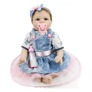 Hot selling children toys real look like doll very small baby doll girl 10 inch 25cm