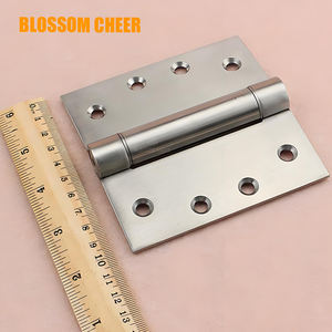 Engsel Pintu Otomatis Hinx House Self Matte Black Modern dari Baja Anti Karat 304 untuk Interior, Sudut Buka 180 Derajat, Penutupan Pintu Otomatis Mudah - Product Image 3