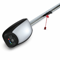 Sciensdy Moderno Abridor Inteligente de Puerta de Garaje 433MHz Control Remoto de Código Variable DC24V 600N Operador de Puerta Eléctrica con Correa de Transmisión LED