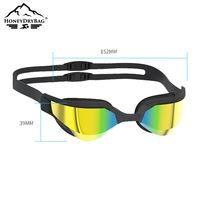 Lunettes de natation multifonctionnelles anti-buée en silicone, étanches, pour la course, vente en gros, nouveau produit