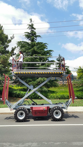 Plateforme autopropulsée Zoomye haute productivité avec pneus ultra larges et longue durée <span class=keywords><strong>de</strong></span> vie pour vergers <span class=keywords><strong>de</strong></span> pommes, poires et pêches - Product Image 5