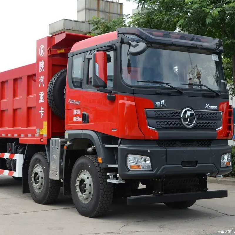 Gratis parameter konsultasi truk sampah tugas berat X3000 8*4 truk alat penyangga