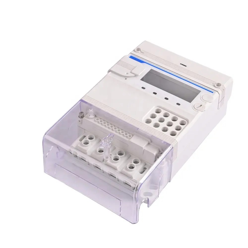 Custodia per misuratore di pannello digitale in plastica custodia per misuratore di tastiera monofase accetta la personalizzazione