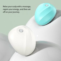 Masseur de tête portable sans fil à 3 modes de vitesse, étanche, grattoir de tête pour la croissance des cheveux et la relaxation du stress