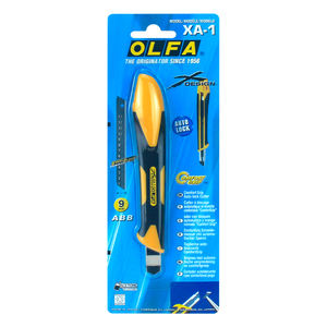 Hoja negra OLFA de 9mm <span class=keywords><strong>con</strong></span> bloqueo automático, resistente para Cuchillo de precisión de fibra de vidrio artesanal - Product Image 6