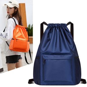 Custom Printing Waterproof Oxford Dry Wet Separation Swimming Basketball Bag Fitness Sport Travel <b>Drawstring</b> <b>Backpack</b> - Product Image 4