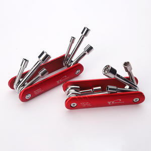 ประแจหกเหลี่ยมพับได้ Toolite ขนาด 6-12 มม. แบบเมตริกและอิมพีเรียล อเนกประสงค์ ผลิตจากเหล็กกล้าคาร์บอน ชุบผ่านกรรมวิธีอบชุบแข็งด้วยความร้อน - Product Image 2