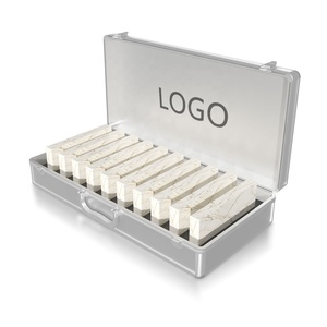 Tsianfan Salesman Stone Display Marble Box Book Quartz Carry Board Solid Surface Promotion Tile Catalog Sample Case