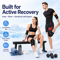Manchons de compression OEM Soft Touch chaud/froid avec gel rafraîchissant pour la récupération post-exercice et le soutien quotidien