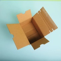 Carpeta de Papel para Envíos Personalizada de Fábrica, Cartón Kraft Resistente, Cartón Corrugado, Reciclable, Tamaño Personalizado