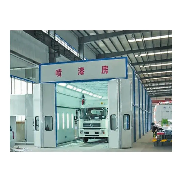 2022 new design outdoor truck bus paint booth spray booth oven with CE certification