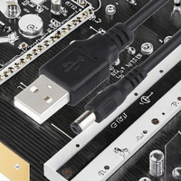 كابل بيانات إلكتروني من ويفلينك WL-PH2.0 إلى USB 2 أنثى ثنائي السن إلى USB ذكر للشحن ونقل البيانات