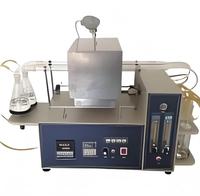 Analizador de Contenido de Azufre en Productos Petrolíferos Oscuros (Método de Horno Tubular) con Control Inteligente de Temperatura por IA