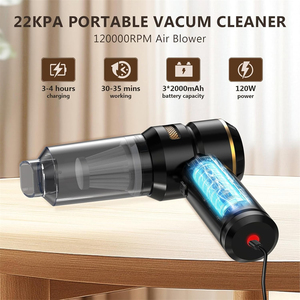 <span class=keywords><strong>Aspirateur</strong></span> de voiture sans fil 3 en 1, <span class=keywords><strong>souffleur</strong></span> et dépoussiéreur d'air 16000Pa, mini <span class=keywords><strong>aspirateur</strong></span> portatif avec moteur sans balais, rechargeable par Type-C - Product Image 4
