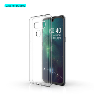 Fábrica de precio bajo <span class=keywords><strong>al</strong></span> por mayor transparente suave de Tpu teléfono proteger caso de la cubierta para LG K50S - Product Image 4