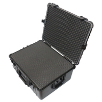 Chariot de voyage étanche en plastique de grande capacité Flight Box pour machine