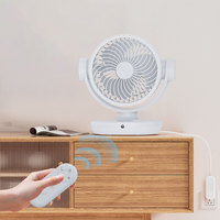 Ventilateur portable multifonctionnel en plastique 10000 mAh avec batterie USB pour extérieur, voiture, hôtel, camping-car – Modèle anglais
