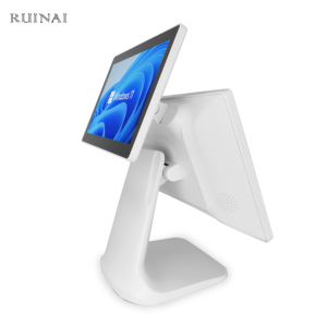 Máquina POS <span class=keywords><strong>de</strong></span> cajero con pantalla táctil Soporte pos <span class=keywords><strong>de</strong></span> tableta <span class=keywords><strong>de</strong></span> pantalla dual tienda minorista cajero pos PC - Product Image 3