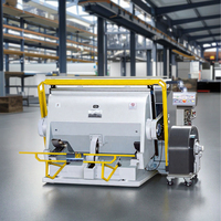 Machine de découpe de sous-verres en papier à alimentation manuelle ML1800, 380V, 16 feuilles/min, PLC et moteur
