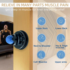 Boule de <span class=keywords><strong>massage</strong></span> murale à rouleau à came avec ventouse suspendue Boule de <span class=keywords><strong>massage</strong></span> pour l'adsorption du dos et du cou - Product Image 3