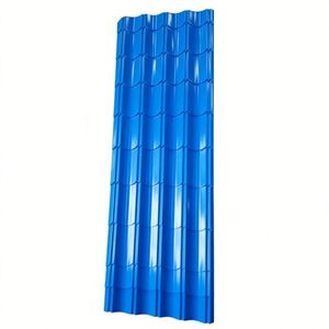 Tôle d'acier galvanisé ondulé prépeint / Tôle Galvalume / Tôle de toiture en Aluzinc colorée pour soudage et pliage ASTM - Product Image 3