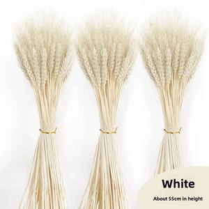 प्रत्यक्ष कारखाने की बिक्री हस्तनिर्मित सोने के कान गुलकेट जौ सूखे फूल की टोकरी थोक विवाह फूल की टोकरी गेहूं - Product Image 4