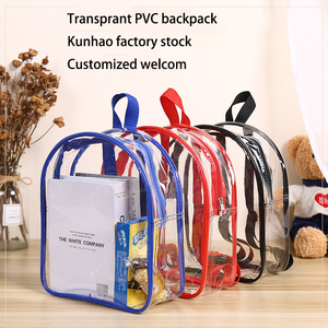 <span class=keywords><strong>Mochila</strong></span> <span class=keywords><strong>de</strong></span> PVC Personalizable para Niños <span class=keywords><strong>de</strong></span> Jardín <span class=keywords><strong>de</strong></span> Infancia, Diseño Moderno, Geométrica, Impermeable, Transparente y Linda - Product Image 1