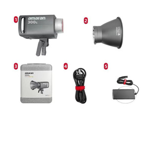 Buen Precio, Lámpara LED Aputures <span class=keywords><strong>Amaran</strong></span> 300c 300w RGBWW para Fotografía de Retratos y Vlogs - Product Image 5
