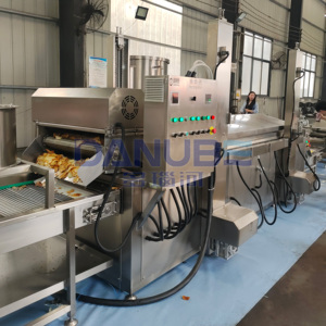 Quick Frozen French Fries and Potato Chips Frying Equipment Continue Fry Processing <b>Machine</b> - Product Image 4