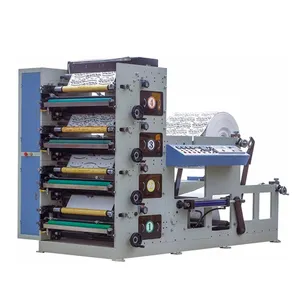 Factory Manufacture Various Machine Flexo Of Printing Flexo Printing Machine Many Color