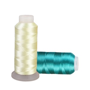 Hilo de coser de seda de poliéster 100% 120D/2 hilo de bordado de alta tenacidad para tejer bordado a mano por ordenador tejido alto - Product Image 3