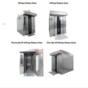 Bread Baking Equipment Hot Wind Gas/electric/ Rotary Oven For Bakery