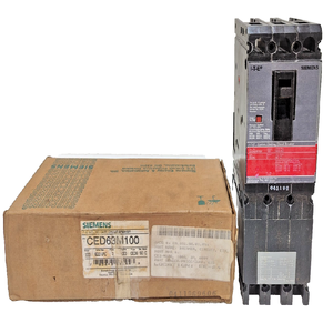 Boîtier moulé CED63M100, neuf, d'origine, <span class=keywords><strong>600</strong></span> VAC500 VDC 100 A 100 kA pour PLC - Product Image 1