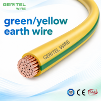 PVC V-90 Isoliertes 0,6/1KV Erdkabel Einadrig Grün/Gelb Kupferdraht SAA für Elektroinstallationen