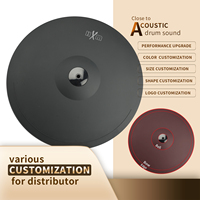 Performance de cymbale XD-2000-KM HXM personnaliser disponible conception acoustique phare batterie professionnelle batterie électrique batterie professionnelle