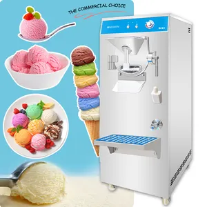 MEHEN M10E 20-40L/H 스테인레스 스틸 이탈리아 젤라토 배치 냉동고 하드 아이스크림 만들기 기계