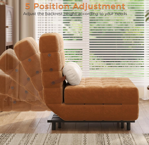 Ghế sofa giường đa năng 3 trong 1 thiết kế độc đáo, hiện đại, thân thiện với môi trường, có thể gấp gọn, kiểu ghế dài thư giãn, nội thất gia đình - Product Image 6