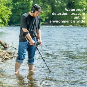 Siyah Beyaz Pro Model El Tipi Metal Dedektörü, Görsel Ekranlı Yeraltı Hazine Arayışı İçin - Product Image 4