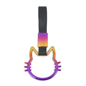 Colorful Ring Flower Heart JDM RACING Train <strong>Bus</strong> <strong>Handle</strong> Hand <strong>Strap</strong> Styling Drift Charm <strong>Strap</strong> Drift Car Warning Car Tow <strong>Strap</strong> - Product Image 4