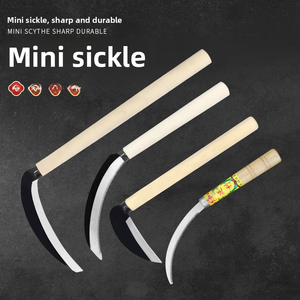 เครื่องตัดหญ้าเคียว, เคียวเกษตร sawtooth, เคียวข้าวขนาดเล็กฟันละเอียด, มีดหอมสำหรับตัดข้าวและกำจัดวัชพืช - Product Image 4