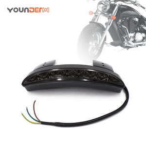 YOUNDERM Feux <span class=keywords><strong>arrière</strong></span> LED <span class=keywords><strong>vintage</strong></span> à 3 fils pour motos Sportster XL883 XL1200 - Product Image 2