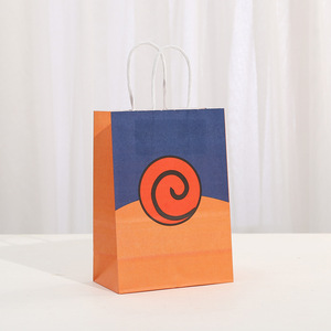 Promoción Especial: Bolsa de Regalo de Papel Kraft Reciclado Ecológico con Impresión Flexográfica para Fiestas y Temáticas de Ninja - Product Image 3