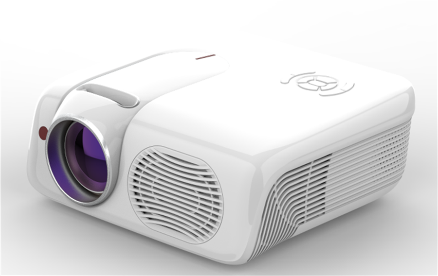 China Factory LCD projector supplier Full HD 1080p 5000 lumens beamer HTP A1  Wifi  Android mirocast white color mini proyector