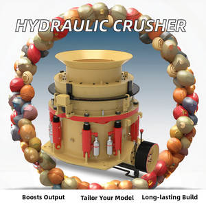 Mehrzylinder-Hydraulik kegel brecher Stein zerkleinerung maschine der <span class=keywords><strong>Serie</strong></span> HPY300 für Sekundär-und End zerkleinerung - Product Image 2